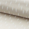 Printed Cotton KIONI Light Taupe / Matte White